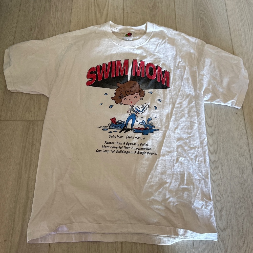 Swim mom t-shirt speedo arena tyr friendly